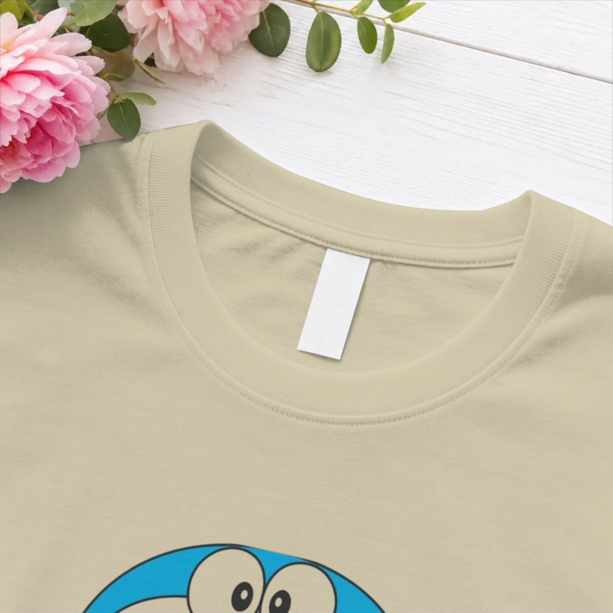 原宿風Tシャツ、夏用、漫画風イラスト、ドラえもん、ファッショ - Summer Clothing Drawing のレビューと価格