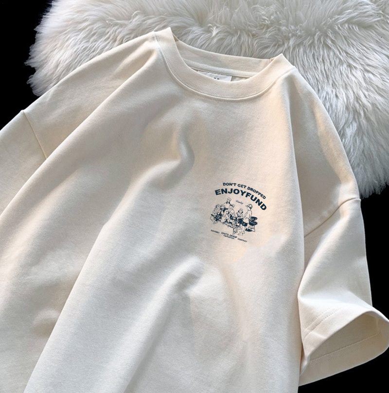 ルーズピュアコットン半袖トップス男性と女性のための夏のファッ - Summer Clothing Brands のレビューと価格
